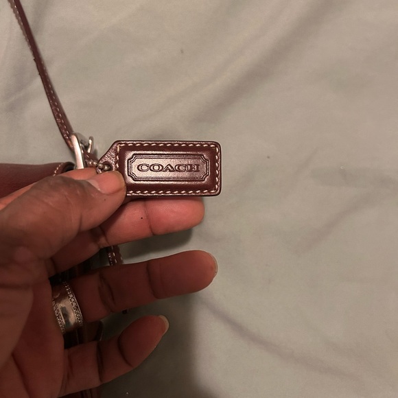 Coach Brown Leather Bag with Tag - Picture 4 of 6